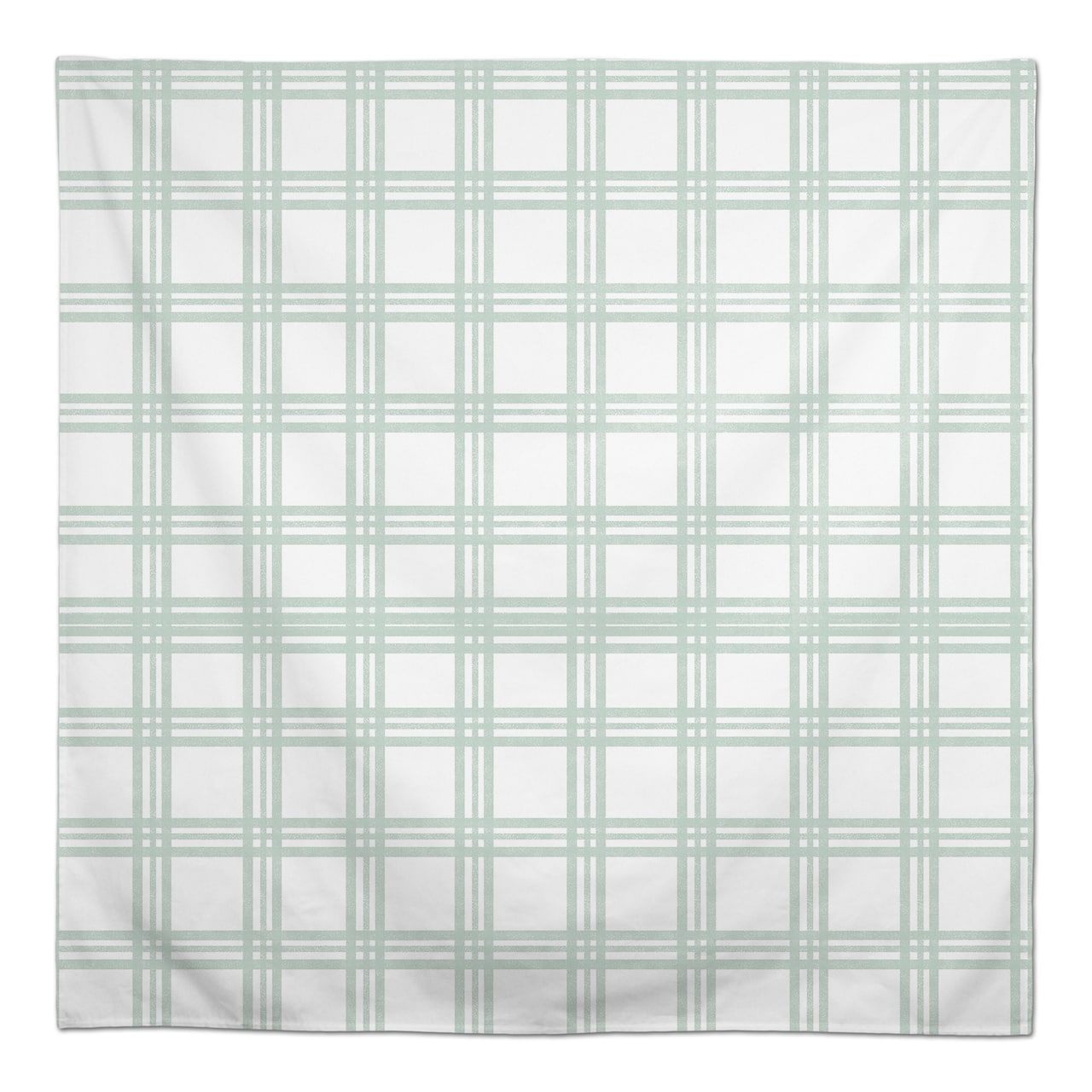 Lucky Green Plaid Tablecloth 58" x 58" Tablecloth